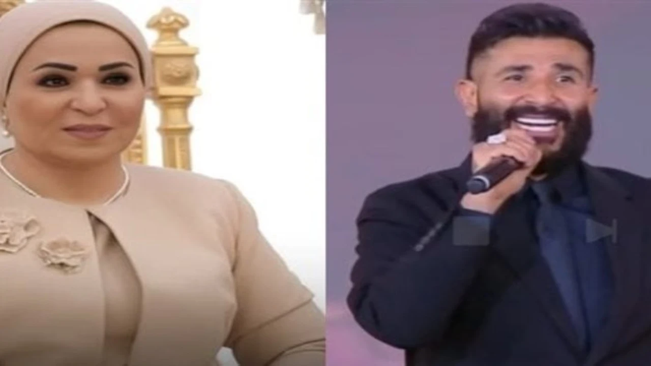 أحمد سعد يشارك في احتفالية “فرحة مصر” وشكر خاص للسيدة انتصار السيسي
